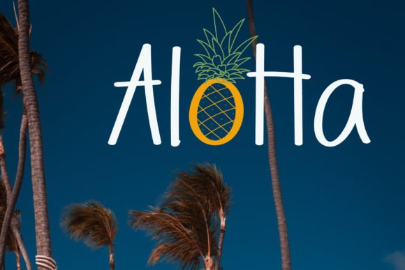 Aloha Font - Featured Image