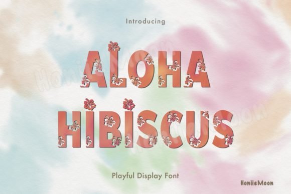Aloha Hibiscus Font - Featured Image