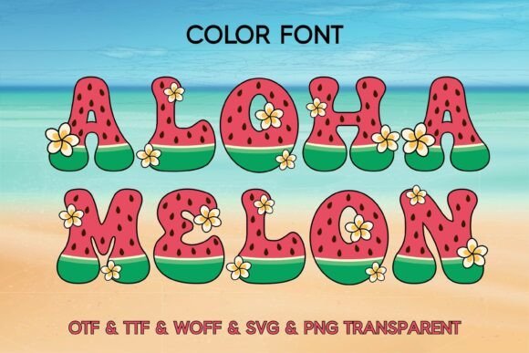 Aloha Melon Font - Featured Image