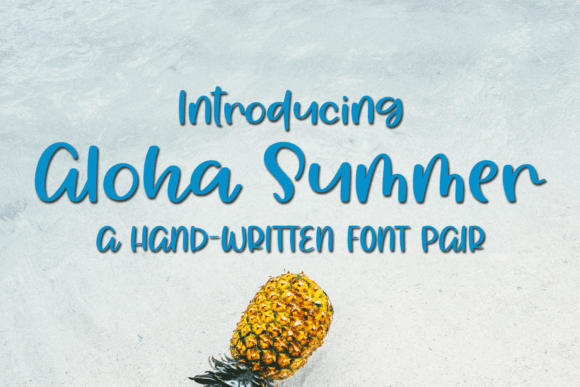 Aloha Summer Font - Featured Image