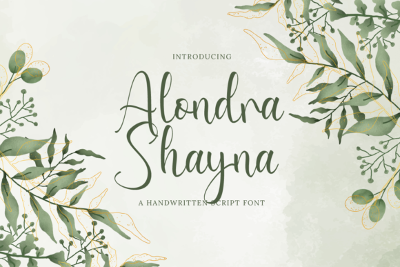 Alondra Shayna Font - Featured Image