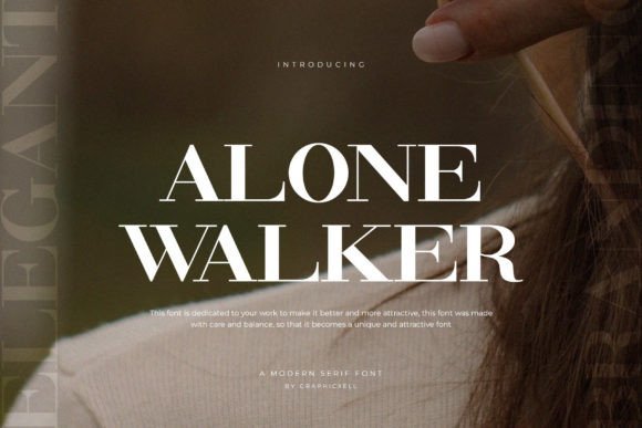 Alone Walker Font - Featured Image