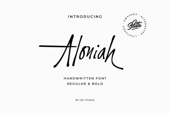 Aloniah Font - Featured Image