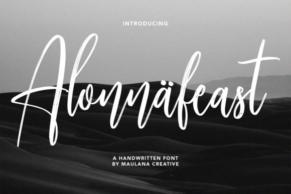 Alonnafeast Font - Featured Image