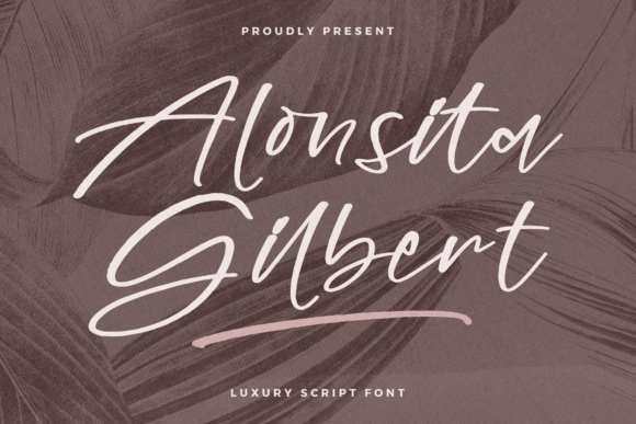 Alonsita Gilbert Font - Featured Image
