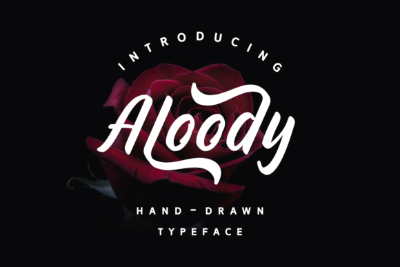 Aloody Font - Featured Image