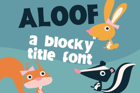 Aloof Font - Featured Image