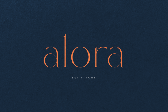 Alora Font - Featured Image