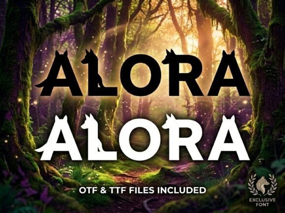 Alora Font - Featured Image
