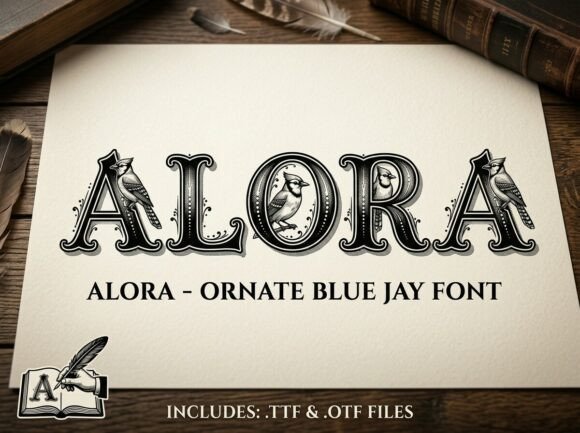 Alora Font - Featured Image