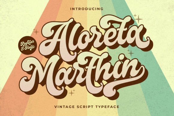 Aloreta Marthin Font - Featured Image