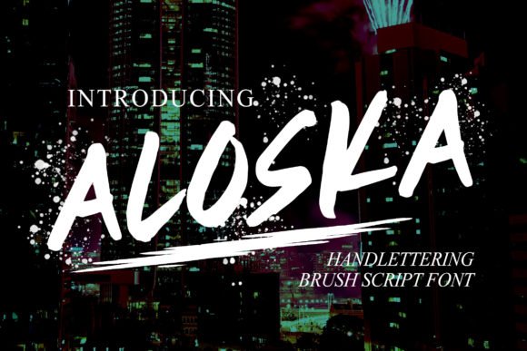 Aloska Font - Featured Image