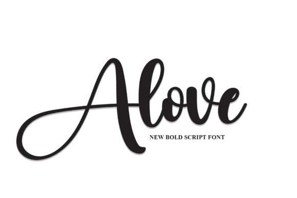 Alove Font - Featured Image