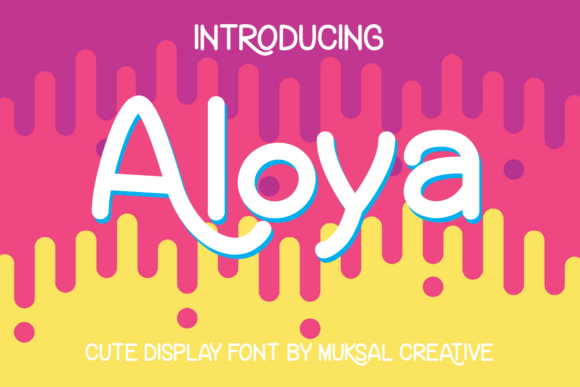 Aloya Font - Featured Image