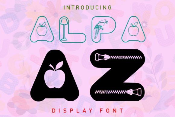 Alpa AZ Font - Featured Image