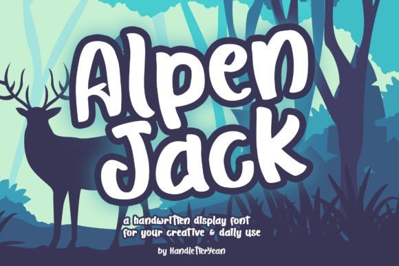 Alpen Jack Font - Featured Image