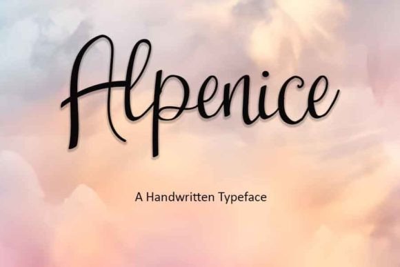 Alpenice Font - Featured Image