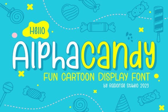 Alpha Candy Font - Featured Image