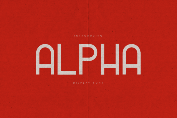 Alpha Font - Featured Image