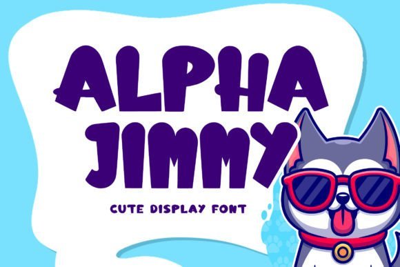 Alpha Jimmy Font - Featured Image