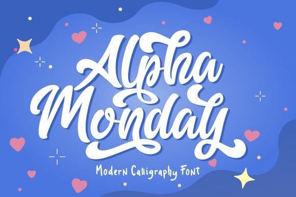 Alpha Monday Font - Featured Image