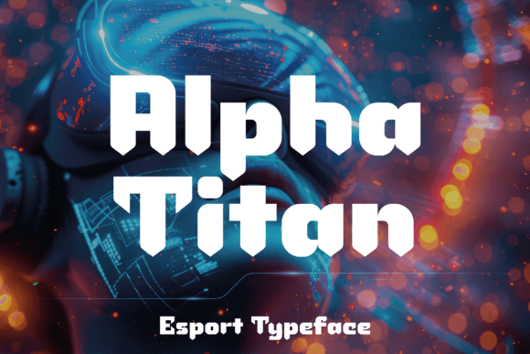 Alpha Titan Font - Featured Image