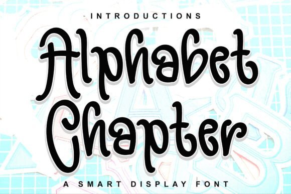 Alphabet Chapter Font - Featured Image