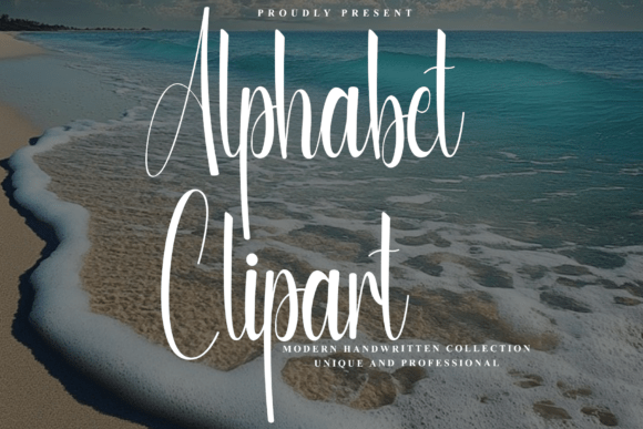 Alphabet Clipart Font - Featured Image