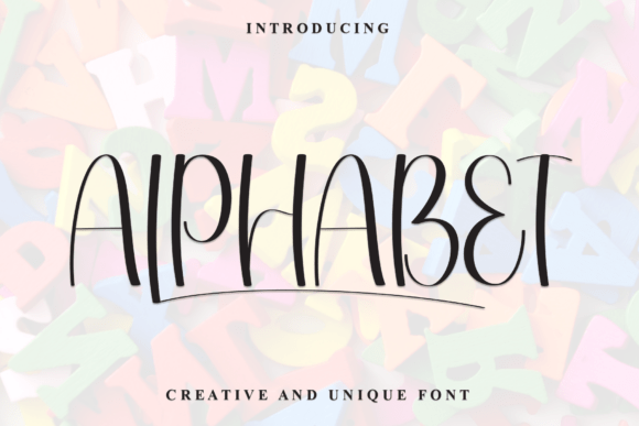 Alphabet Font - Featured Image
