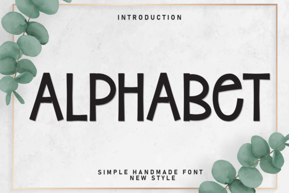 Alphabet Font - Featured Image
