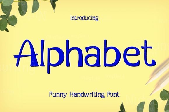 Alphabet Font - Featured Image