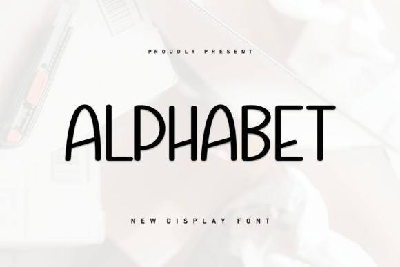 Alphabet Font - Featured Image
