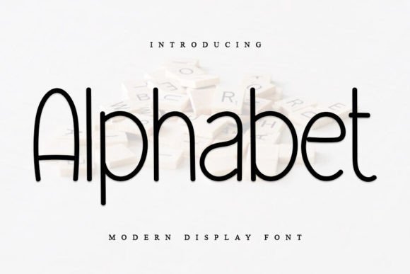 Alphabet Font - Featured Image