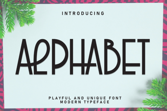 Alphabet Font - Featured Image