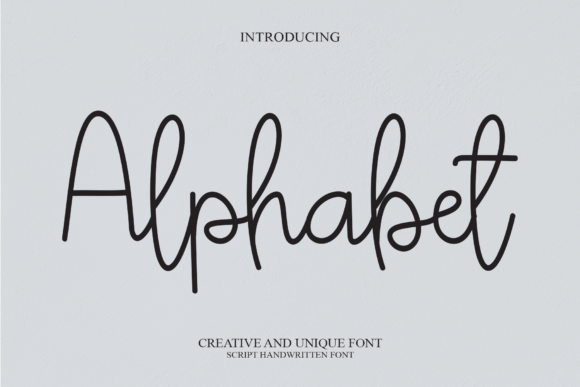 Alphabet Font - Featured Image