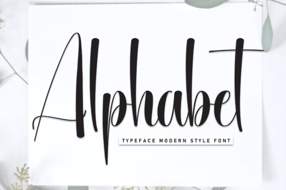 Alphabet Font - Featured Image