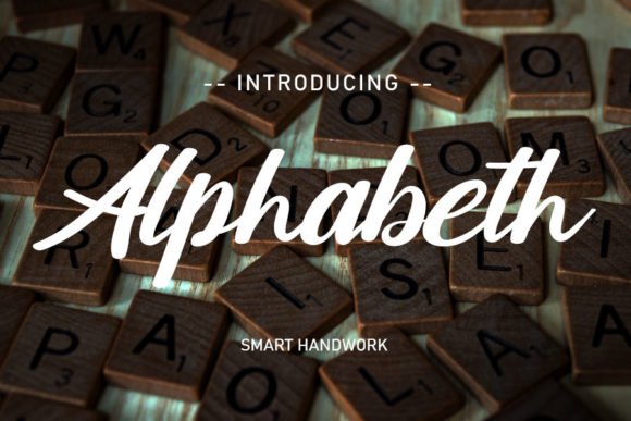 Alphabet Font - Featured Image