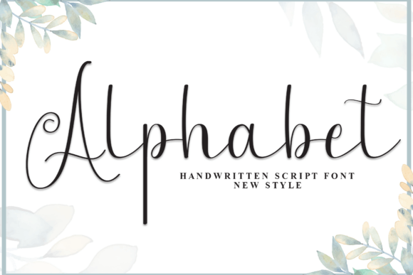 Alphabet Font - Featured Image