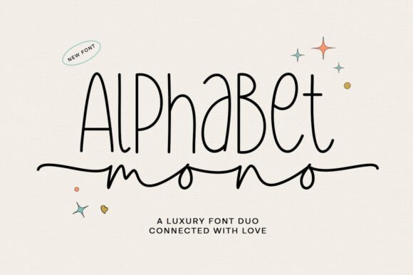 Alphabet Mono Duo Font - Featured Image