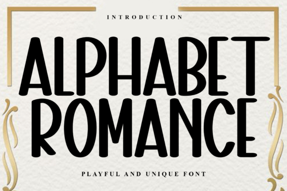 Alphabet Romance Font - Featured Image