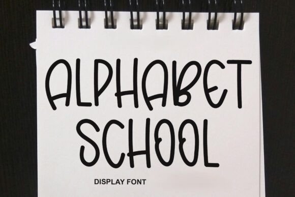 Alphabet School Font - Featured Image