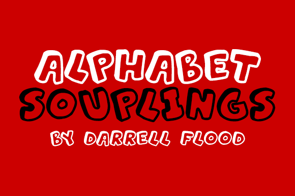 Alphabet Souplings Font - Featured Image