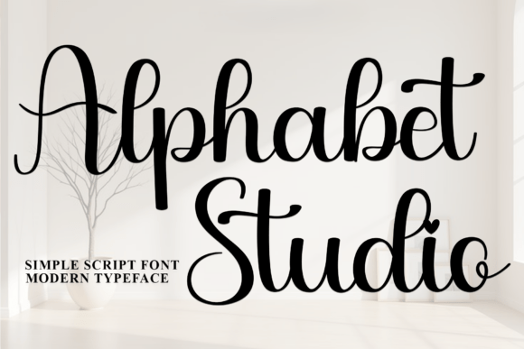 Alphabet Studio Font - Featured Image