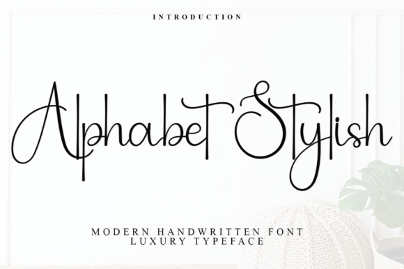 Alphabet Stylish Font - Featured Image