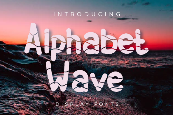 Alphabet Wave Font - Featured Image