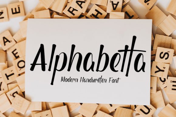 Alphabetta Font - Featured Image