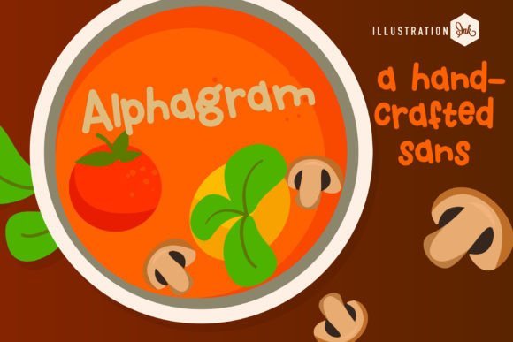 Alphagram Font - Featured Image