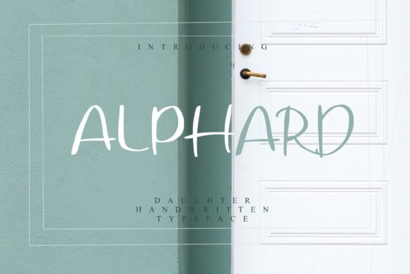 Alphard Font - Featured Image