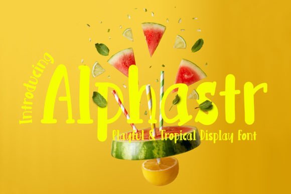 Alphastr Font - Featured Image