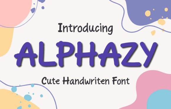 Alphazy Font - Featured Image